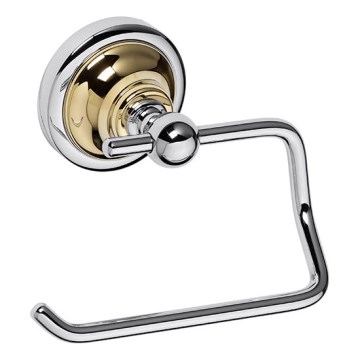 Supporto per carta 13,5x10 cm argento/oro