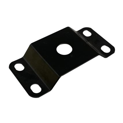 Supporto per lampione con un set di montaggio STREET nero