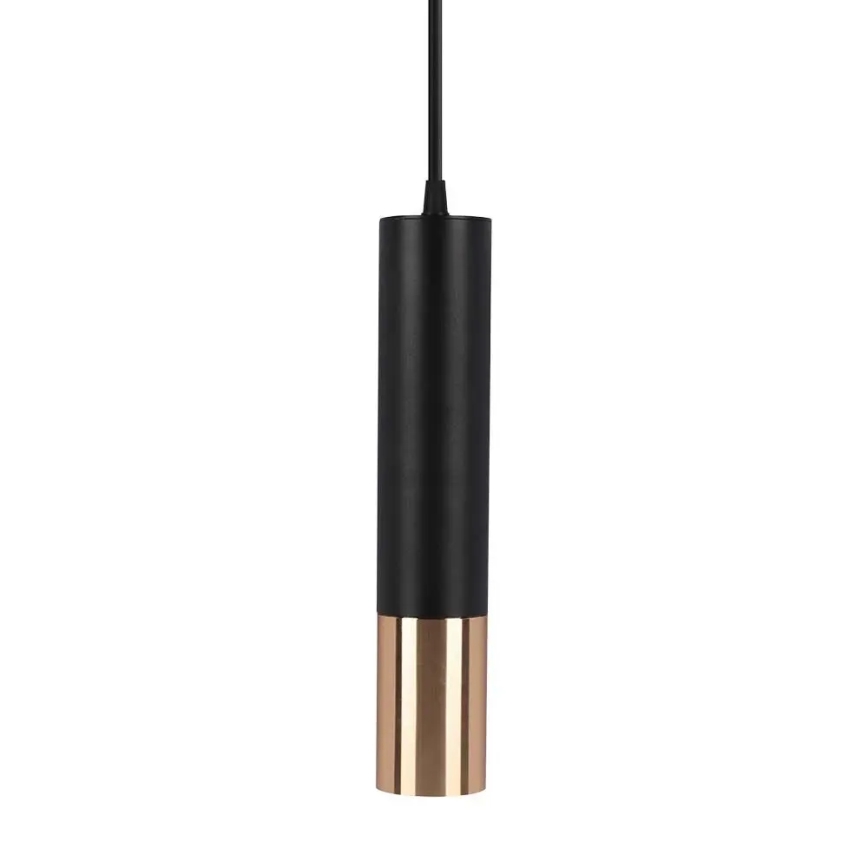 Suspension 1xGU10/35W/230V 30 cm noir/doré