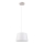 Suspension à câble AIDA 1xE27/60W/230V Ø 25 cm chêne/blanc