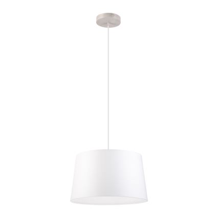 Suspension à câble AIDA 1xE27/60W/230V Ø 35 cm chêne/blanc