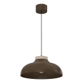 Suspension à câble BASCA 1xE27/15W/230V marron/beige