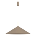 Suspension à câble CAPITAL 1xGX53/15W/230V Ø 60 cm taupe