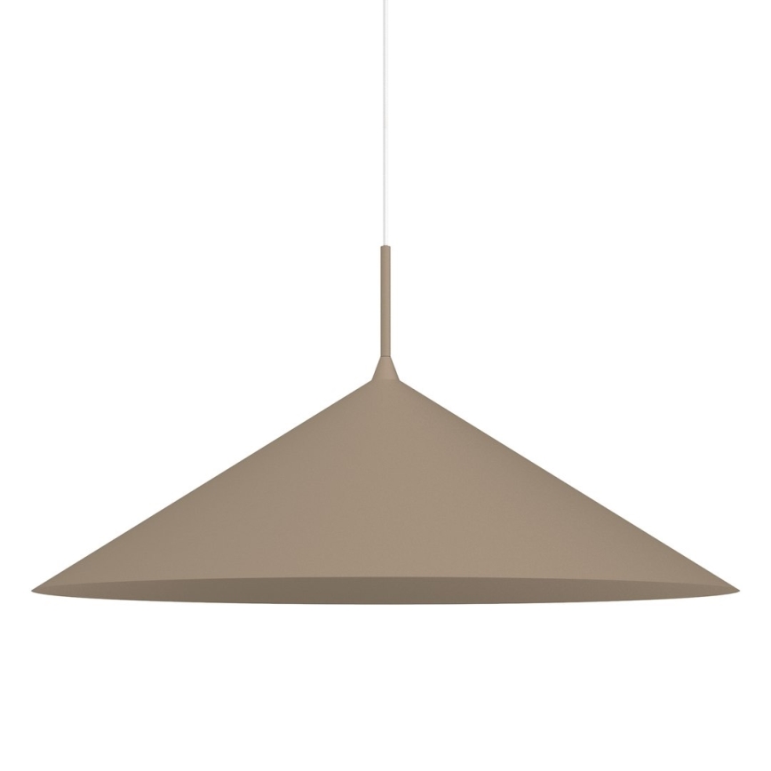 Suspension à câble CAPITAL 1xGX53/15W/230V Ø 60 cm taupe