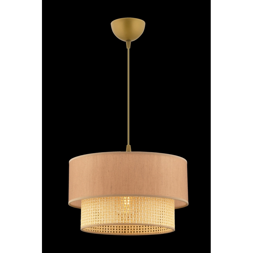 Suspension à câble ECHO 1xE27/60W/230V beige