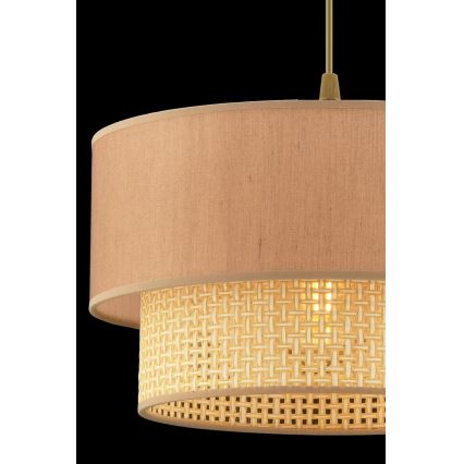 Suspension à câble ECHO 1xE27/60W/230V beige