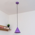 Suspension à câble ETNA II 1xE27/15W/230V Ø 18,5 cm violet