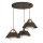 Suspension à câble FUNDA 3xE27/15W/230V marron