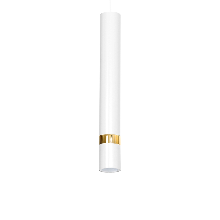 Suspension à câble JOKER 1x GU10 / 25 W / 230 V blanc/doré