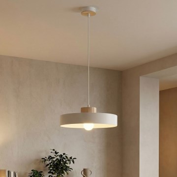 Suspension à câble KIVI 1xE27/15W/230V blanche