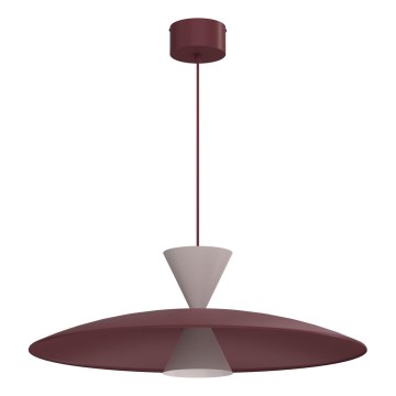 Suspension à câble MISTIC 1xGX53/15W/230V bordeaux