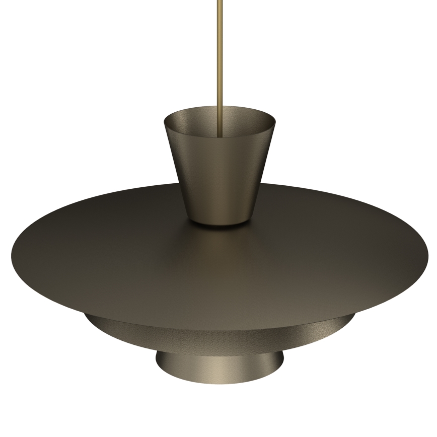 Suspension à câble PLATO 1xE27/15W/230V bronze