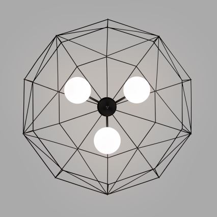 Suspension à chaîne DEXA 3xG9/10W/230V noire
