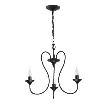 Suspension à chaîne UNITY 3xE14/10W/230V noire