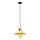 Suspension à cordon MANAVGAT 1xE27/40W/230V jaune/marron