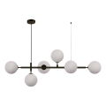 Suspension ALISA sur câble 6xE14/40W/230V noire