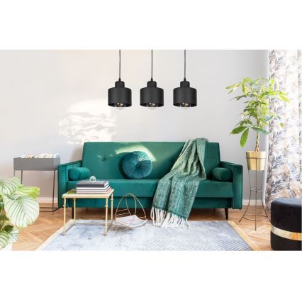 Suspension avec fil BODO 3xE27/60W/230V