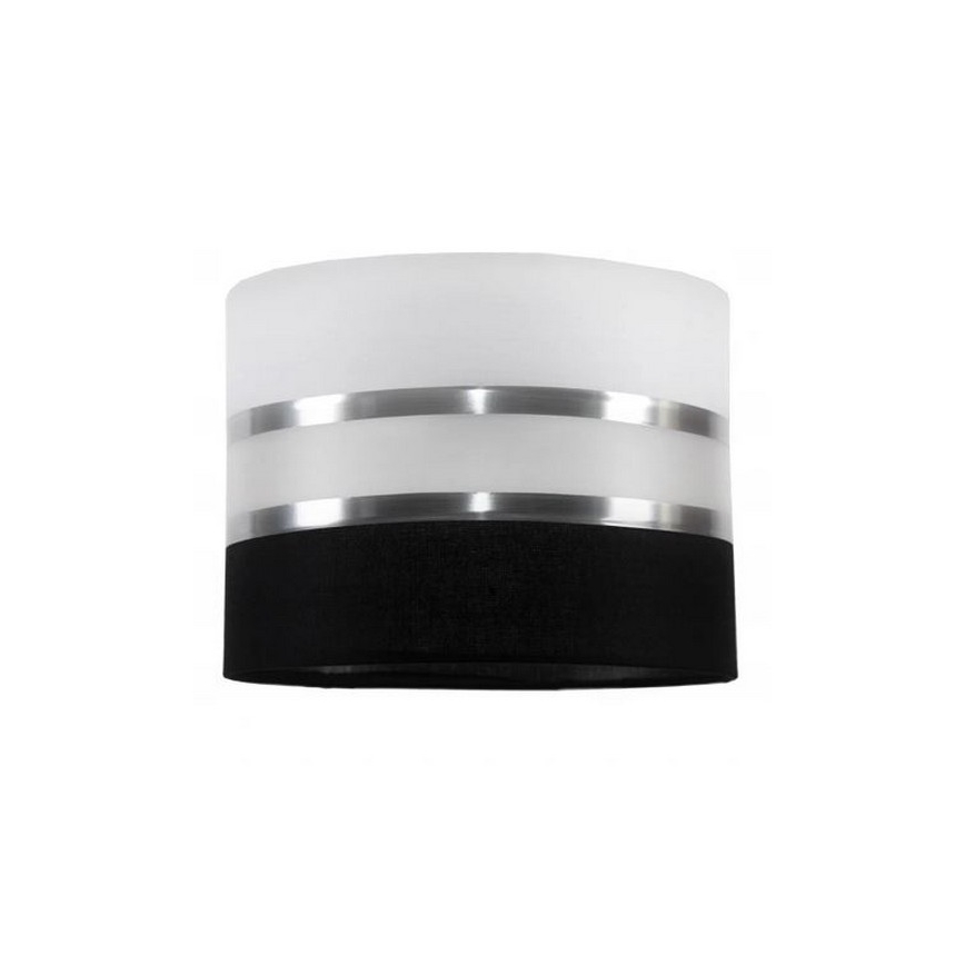 Suspension avec fil CORAL 3xE27/60W/230V noir et blanc