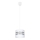 Suspension avec fil CORAL S 1xE27/60W/230V blanc