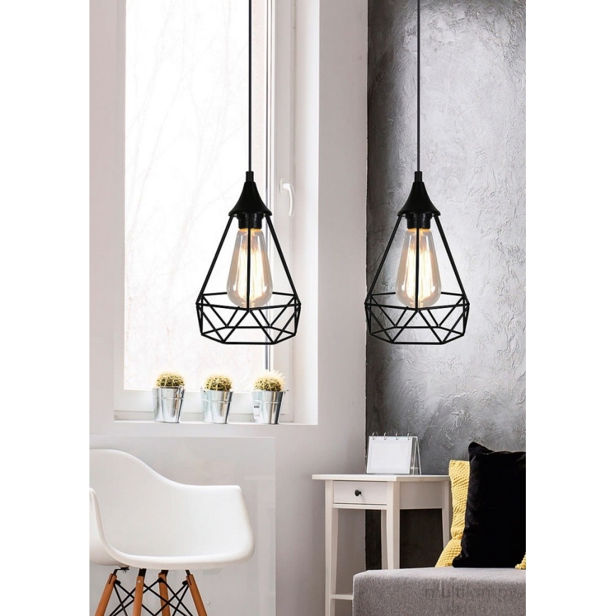 Suspension avec fil GRAF 2xE27/60W/230V