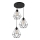 Suspension avec fil KARO 3xE27/15W/230V