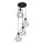 Suspension avec fil KARO 4xE27/15W/230V