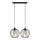 Suspension avec fil MERCURE 2xE27/15W/230V
