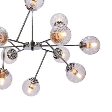 Suspension avec tige BEST 12xE14/40W/230V