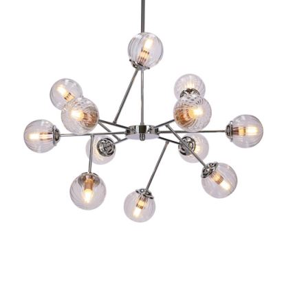 Suspension avec tige BEST 12xE14/40W/230V