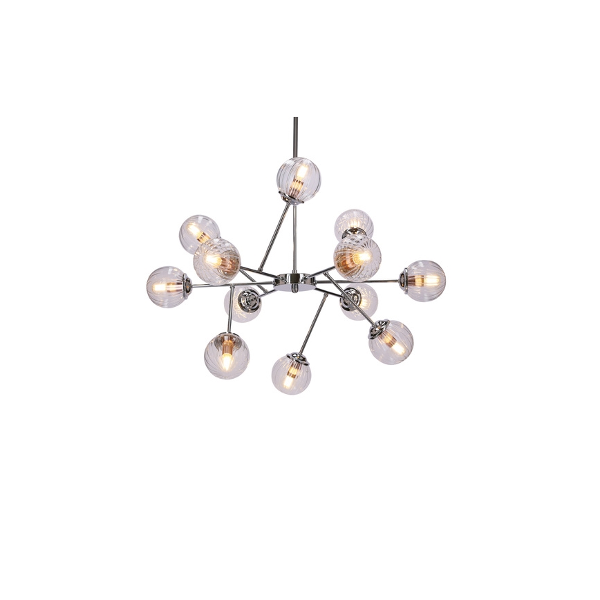 Suspension avec tige BEST 12xE14/40W/230V