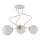 Suspension avec tige ZIGZAG 3xG9/12W/230V blanc