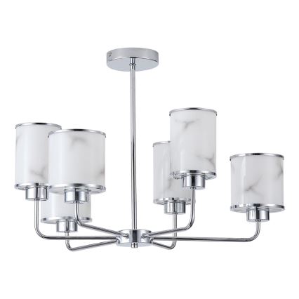 Suspension-barre 6xE27/60W/230V