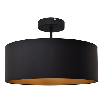Suspension barre ALBA 3xE27/15W/230V noir/doré