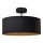 Suspension barre ALBA 3xE27/15W/230V noir/doré