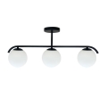 Suspension-barre AMADEO 3xE14/40W/230V noir