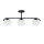 Suspension-barre AMADEO 3xE14/40W/230V noir
