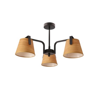 Suspension-barre AMBERG 3xE14/40W/230V marron