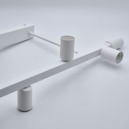 Suspension-barre ASTRID 6xE27/60W/230V blanc