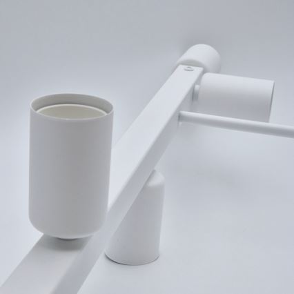 Suspension-barre ASTRID 6xE27/60W/230V blanc