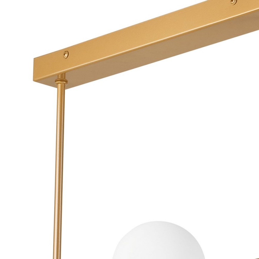 Suspension barre ASTRO 6xG9/5W/230V dorée
