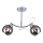 Suspension-barre CONNOR 2xE27/15W/230V chrome brillant/gris