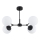 Suspension-barre FOTON 4xE14/10W/230V noir