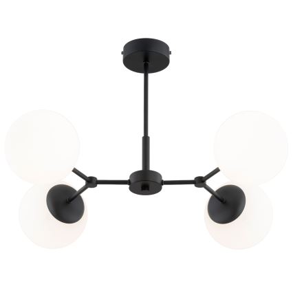 Suspension-barre FOTON 4xE14/10W/230V noir