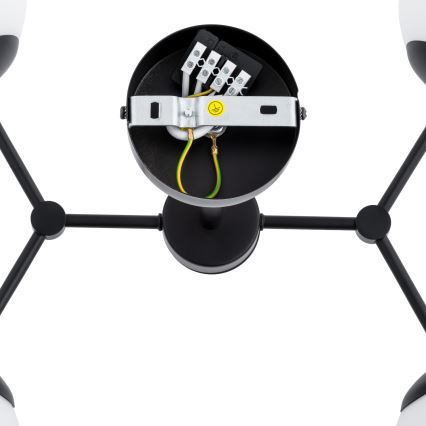 Suspension-barre FOTON 4xE14/10W/230V noir