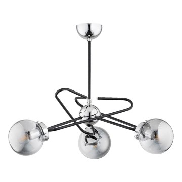 Suspension-barre SAGITO 3xE14/10W/230V chrome brillant