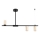 Suspension-barre URANOS 3xGU10/10W/230V noir/doré