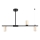 Suspension-barre URANOS 3xGU10/10W/230V noir/doré