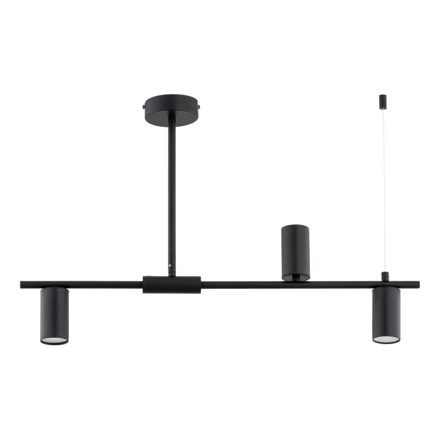 Suspension-barre URANOS 3xGU10/10W/230V noir