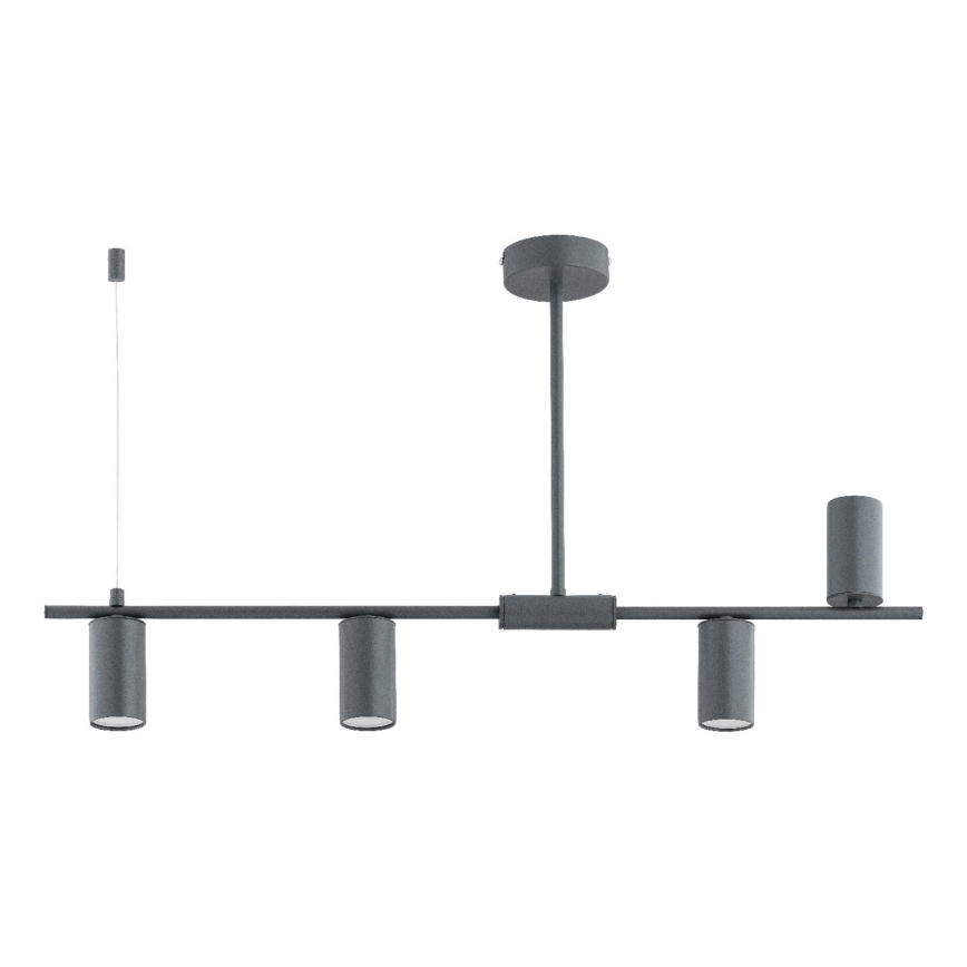 Suspension-barre URANOS 4xGU10/10W/230V gris