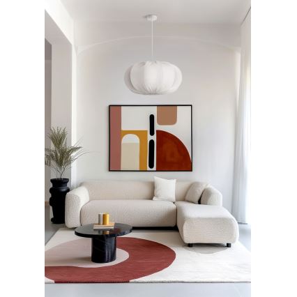Suspension CAFEE sur câble 1xE27/40W/230V Ø 52 cm blanche